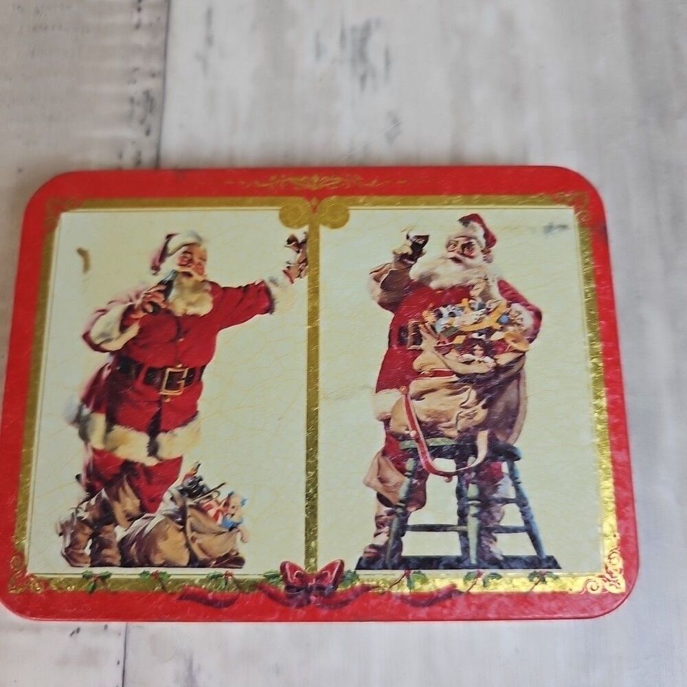 🃏 Coca-Cola 1994 Limited Edition Nostalgia Playing Cards (2 Deck Set in Tin)